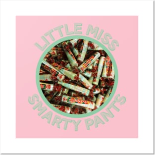 Little Miss Smarty Pants Candy Girl Posters and Art